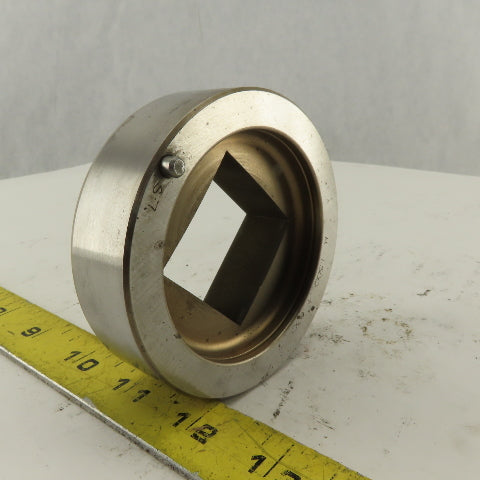 1.500 +.030 Square Hole Die CNC Turret Punch For 3.500 Holder