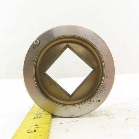 1.500 +.030 Square Hole Die CNC Turret Punch For 3.500 Holder