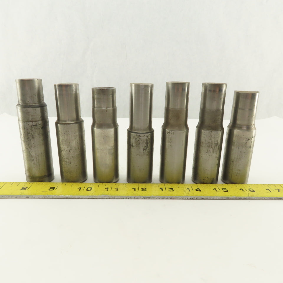 .875 Round Hole Punch CNC Turret For 1.0625 Holder Lot Of 7