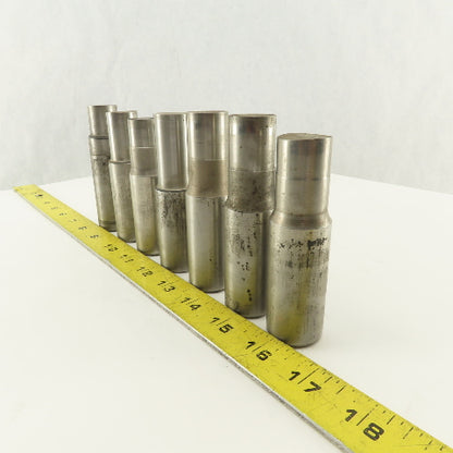 .875 Round Hole Punch CNC Turret For 1.0625 Holder Lot Of 7
