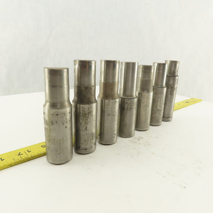 .875 Round Hole Punch CNC Turret For 1.0625 Holder Lot Of 7