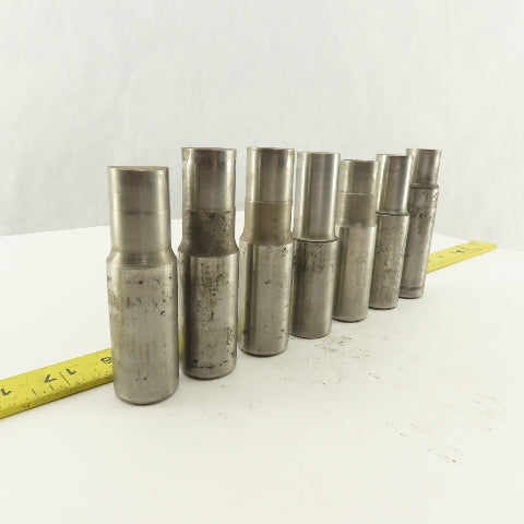 .875 Round Hole Punch CNC Turret For 1.0625 Holder Lot Of 7