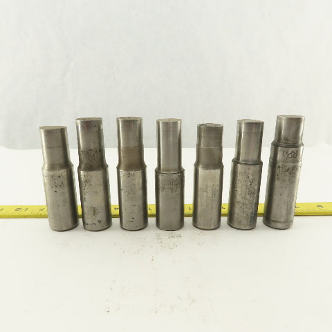 .875 Round Hole Punch CNC Turret For 1.0625 Holder Lot Of 7