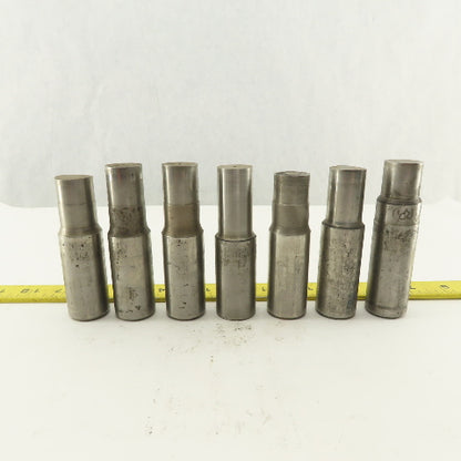.875 Round Hole Punch CNC Turret For 1.0625 Holder Lot Of 7