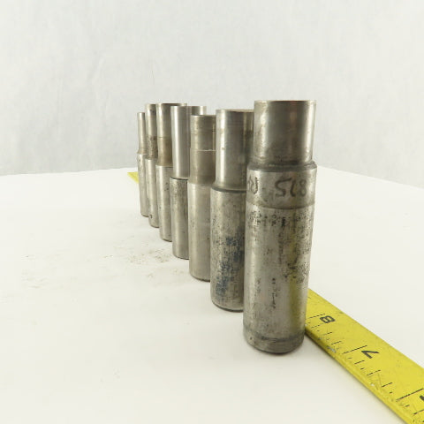 .875 Round Hole Punch CNC Turret For 1.0625 Holder Lot Of 7