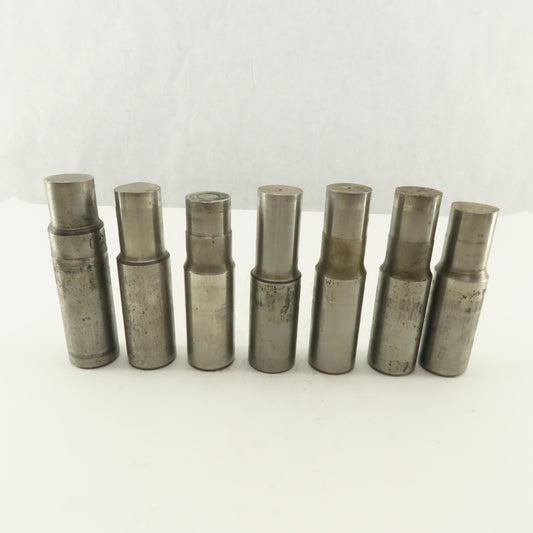 .875 Round Hole Punch CNC Turret For 1.0625 Holder Lot Of 7