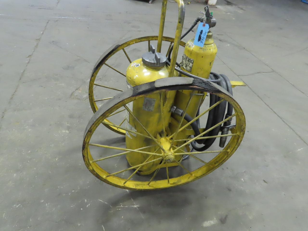 Amerex Model 680 Class D Sodium Chloride Wheeled Fire Extinguisher 150 lb
