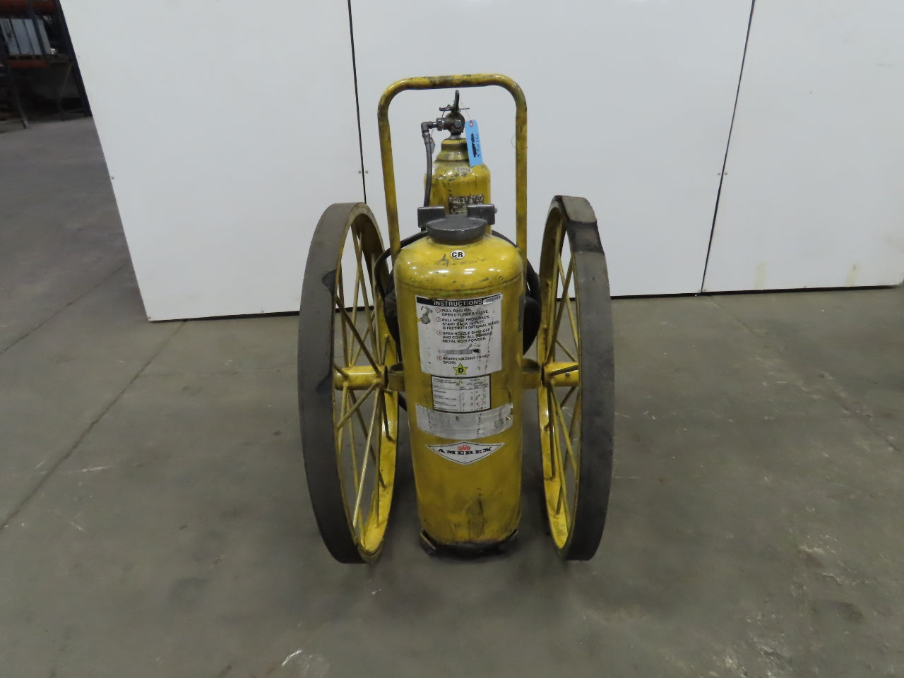Amerex Model 680 Class D Sodium Chloride Wheeled Fire Extinguisher 150 lb