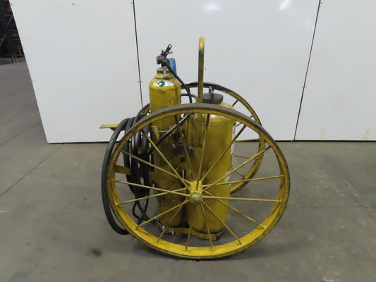 Amerex Model 680 Class D Sodium Chloride Wheeled Fire Extinguisher 150 lb