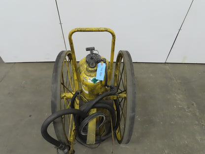 Amerex Model 680 Class D Sodium Chloride Wheeled Fire Extinguisher 150 lb
