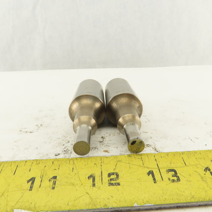 .323 Round Hole Punch CNC Turret For 1.0625 Holder Lot Of 2