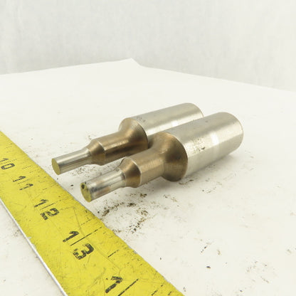 .323 Round Hole Punch CNC Turret For 1.0625 Holder Lot Of 2