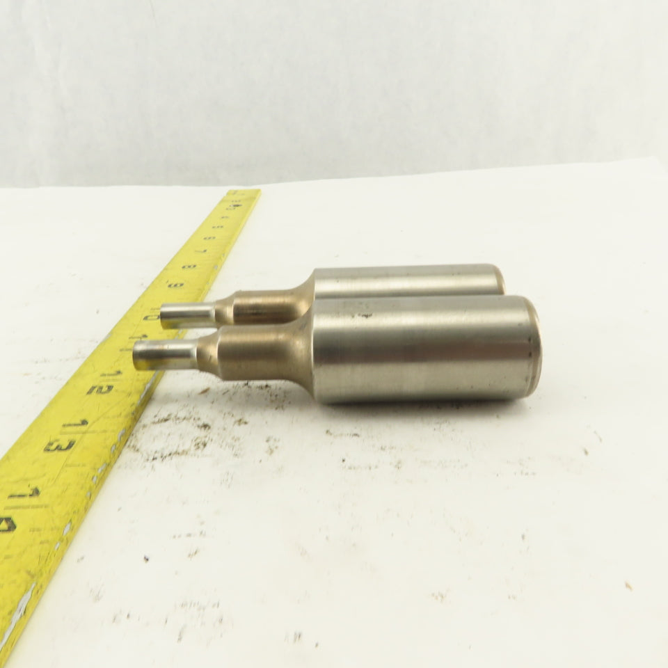 .323 Round Hole Punch CNC Turret For 1.0625 Holder Lot Of 2