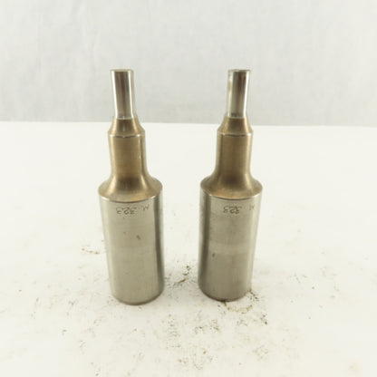 .323 Round Hole Punch CNC Turret For 1.0625 Holder Lot Of 2