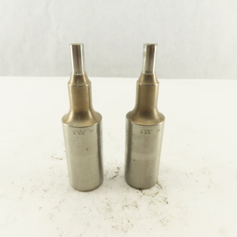 .323 Round Hole Punch CNC Turret For 1.0625 Holder Lot Of 2