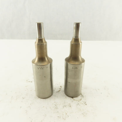 .323 Round Hole Punch CNC Turret For 1.0625 Holder Lot Of 2
