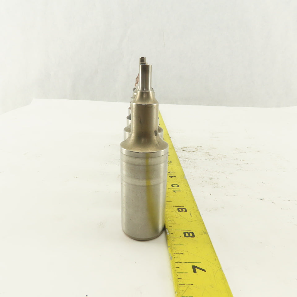 .257 Round Hole Punch CNC Turret For 1.0625 Holder Lot Of 6