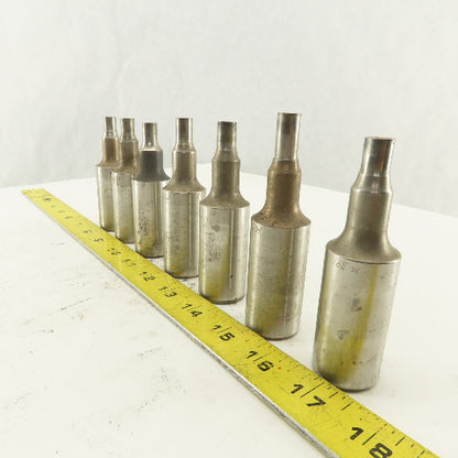 .750 Round Hole Punch CNC Turret For 1.0625 Holder Lot Of 7