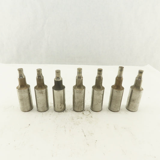 .750 Round Hole Punch CNC Turret For 1.0625 Holder Lot Of 7