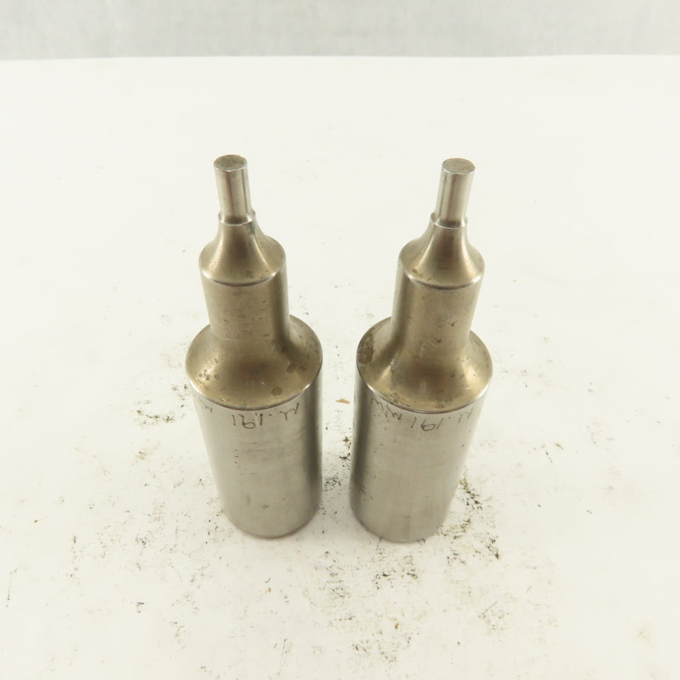 .191 Round Hole Punch CNC Turret For 1.0625 Holder Lot Of 2