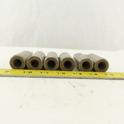 .344 Round Hole Punch CNC Turret For 1.0625 Holder Lot Of 6