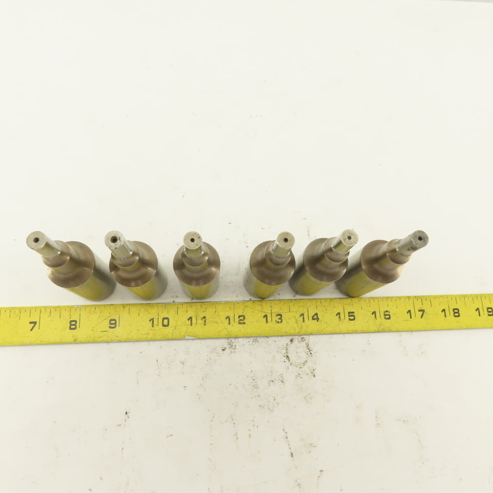 .344 Round Hole Punch CNC Turret For 1.0625 Holder Lot Of 6