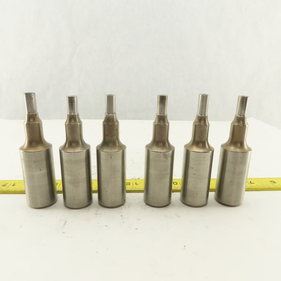 .344 Round Hole Punch CNC Turret For 1.0625 Holder Lot Of 6