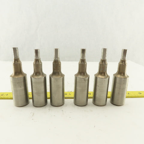 .344 Round Hole Punch CNC Turret For 1.0625 Holder Lot Of 6