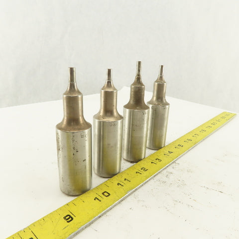 .193 Round Hole Punch CNC Turret For 1.0625 Holder Lot Of 4