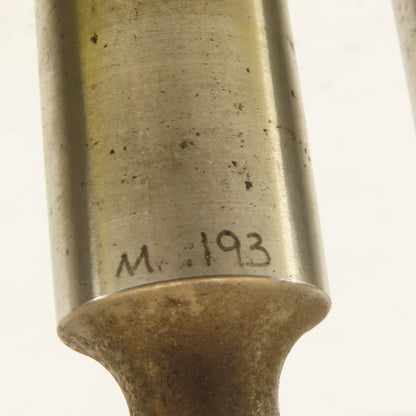 .193 Round Hole Punch CNC Turret For 1.0625 Holder Lot Of 4