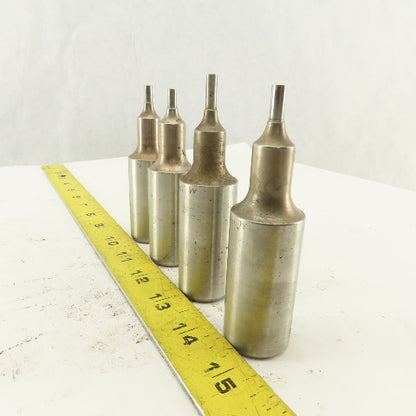 .193 Round Hole Punch CNC Turret For 1.0625 Holder Lot Of 4