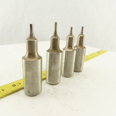 .193 Round Hole Punch CNC Turret For 1.0625 Holder Lot Of 4