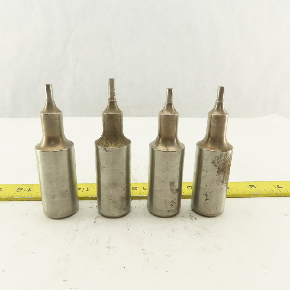 .193 Round Hole Punch CNC Turret For 1.0625 Holder Lot Of 4