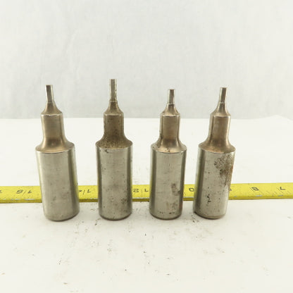 .193 Round Hole Punch CNC Turret For 1.0625 Holder Lot Of 4