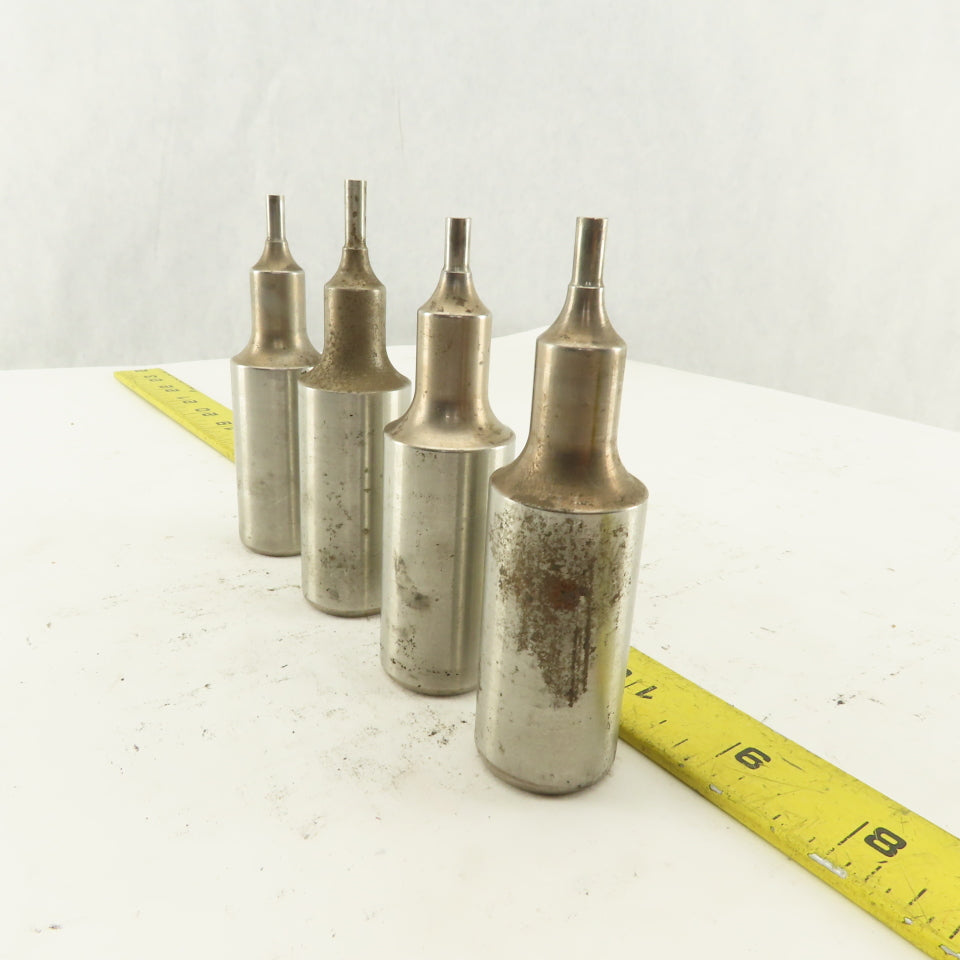 .193 Round Hole Punch CNC Turret For 1.0625 Holder Lot Of 4