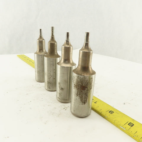 .193 Round Hole Punch CNC Turret For 1.0625 Holder Lot Of 4