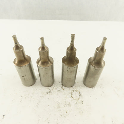 .193 Round Hole Punch CNC Turret For 1.0625 Holder Lot Of 4