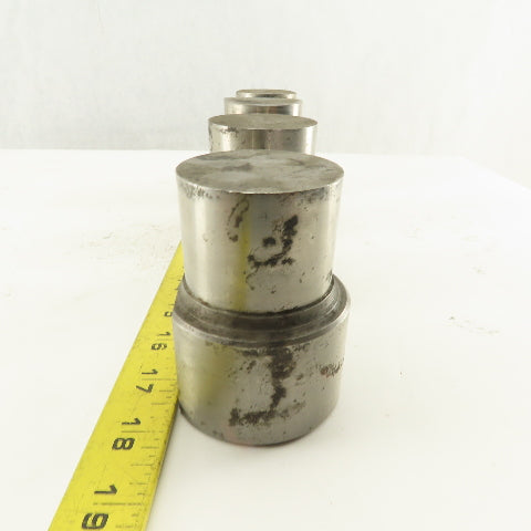 2.000 Round Hole CNC Turret Punch For 2.500 Holder Lot Of 4