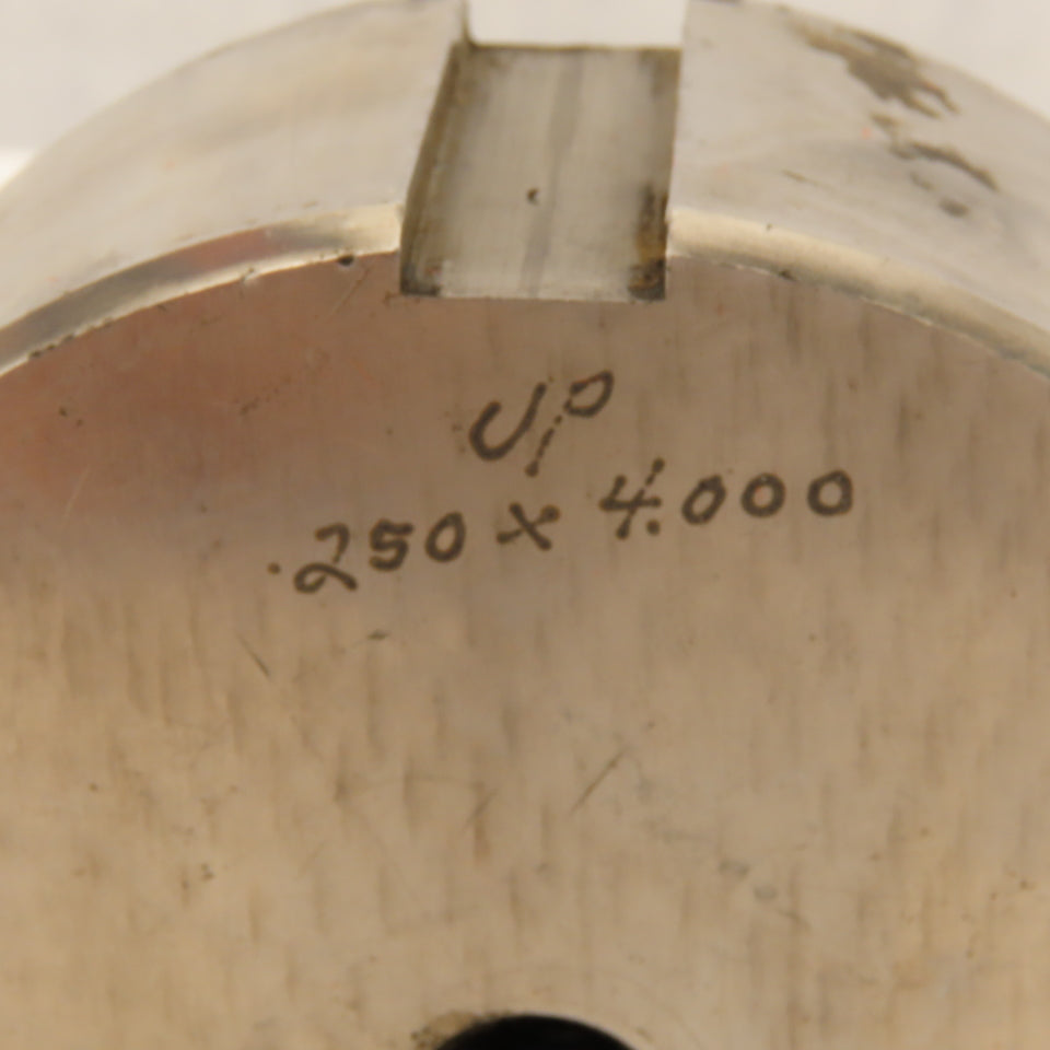 .250 X 4.000  Double Angle Cutter CNC Turret Punch For 4.125 Holder