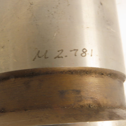 2.781 Round Hole CNC Turret Punch For 2.500 Holder