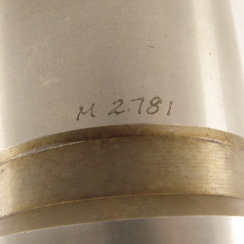 2.781 Round Hole Crowned CNC Turret Punch For 2.500 Holder