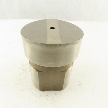 2.781 Round Hole Crowned CNC Turret Punch For 2.500 Holder