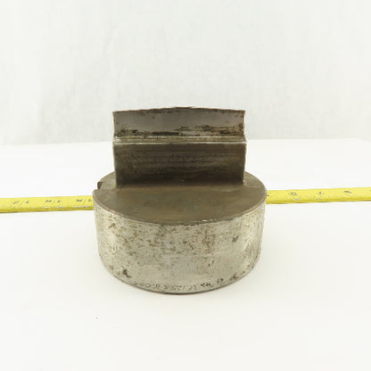 .125 X 3.000 Slot Roof Top Crowned Slot Blade CNC Turret Punch For 4.125