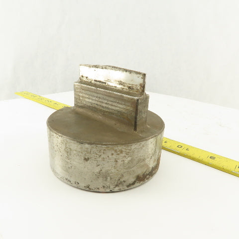 .125 X 3.000 Slot Roof Top Crowned Slot Blade CNC Turret Punch For 4.125