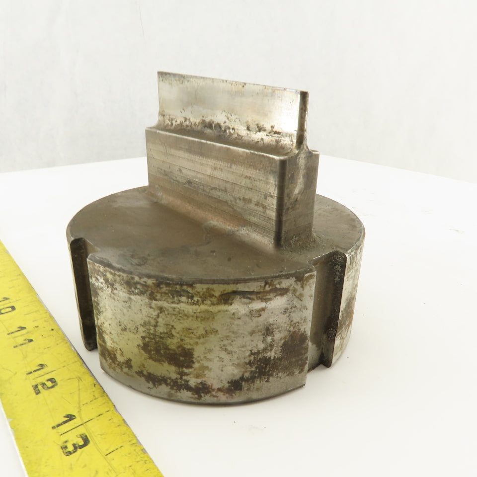 .125 X 3.000 Single Angle Shear Cutter CNC Turret Punch For 4.125 Holder