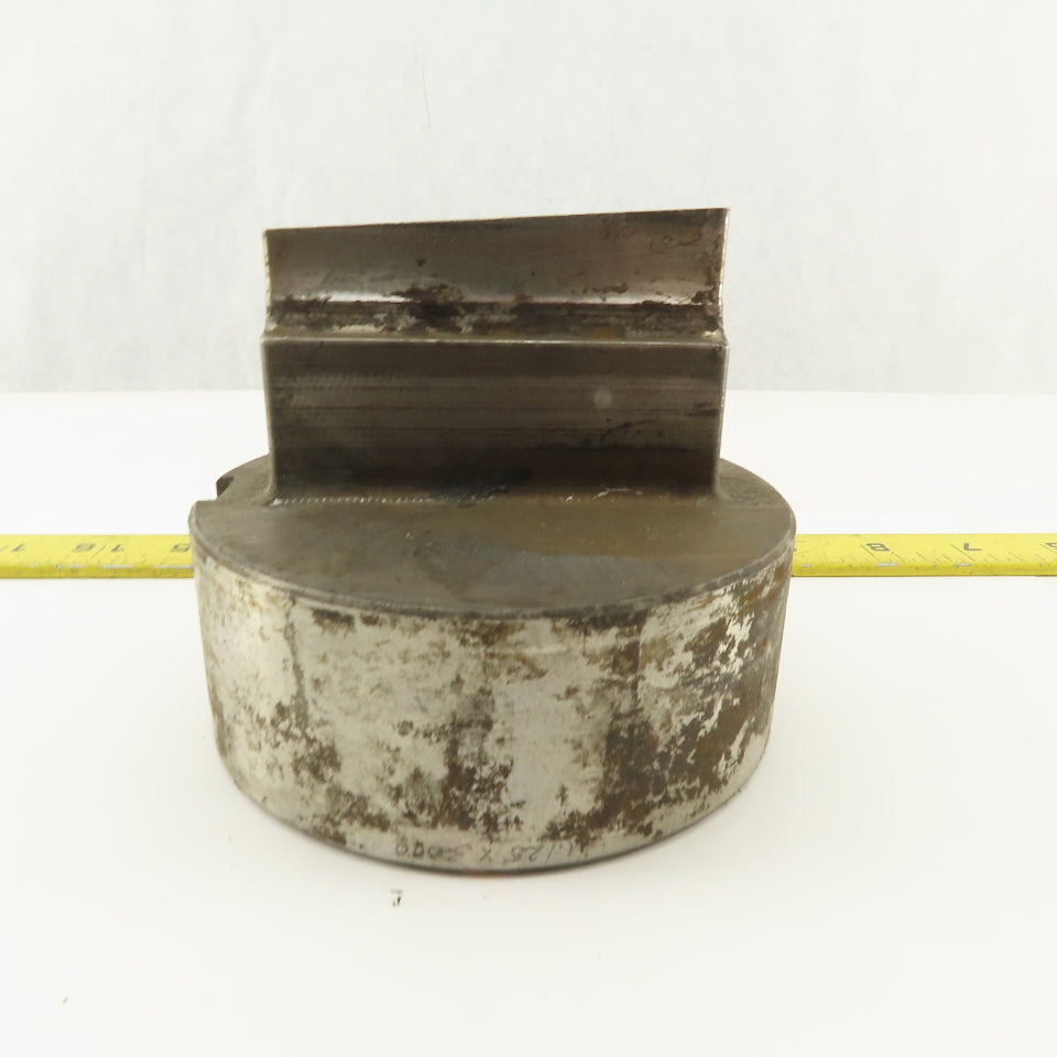 .125 X 3.000 Single Angle Shear Cutter CNC Turret Punch For 4.125 Holder