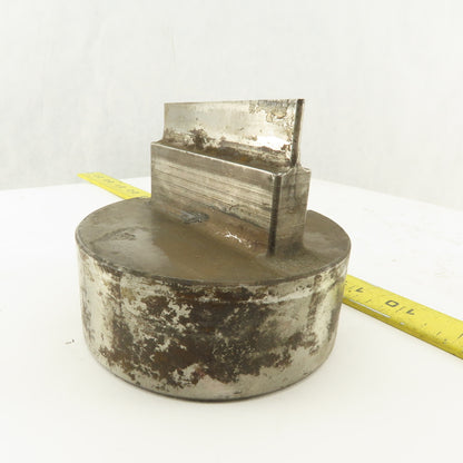 .125 X 3.000 Single Angle Shear Cutter CNC Turret Punch For 4.125 Holder