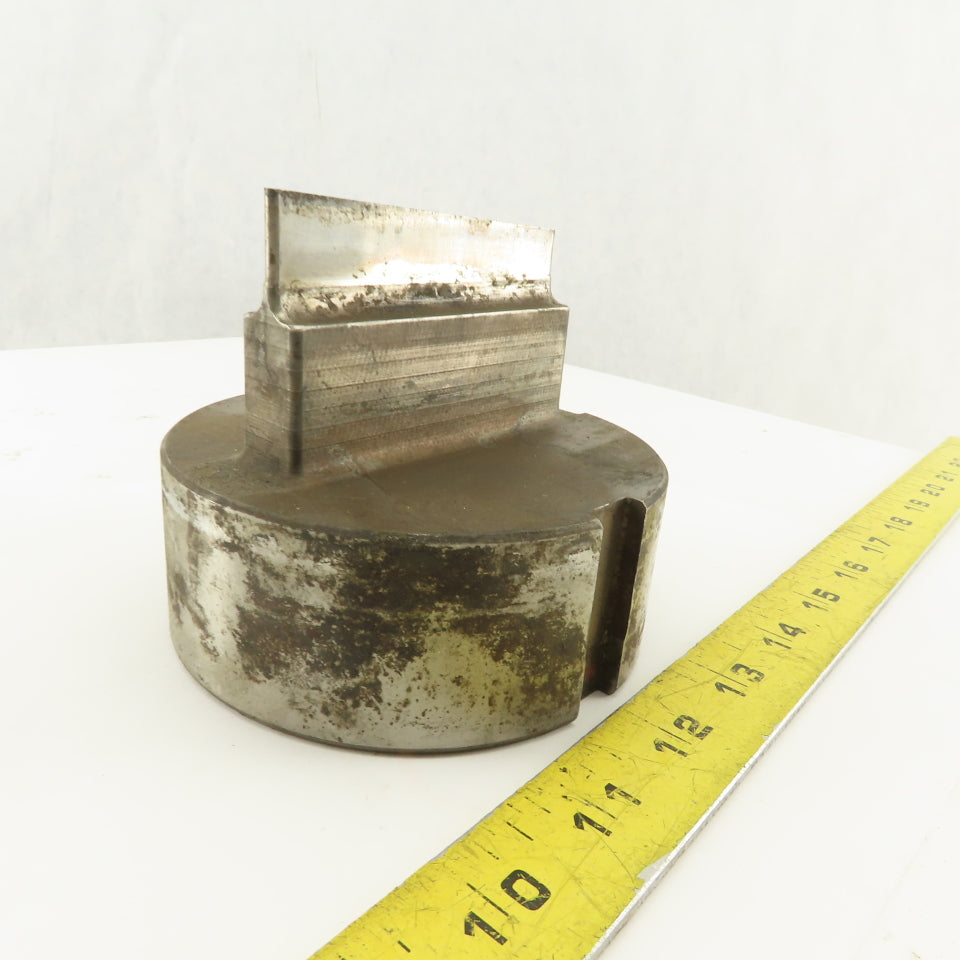 .125 X 3.000 Single Angle Shear Cutter CNC Turret Punch For 4.125 Holder