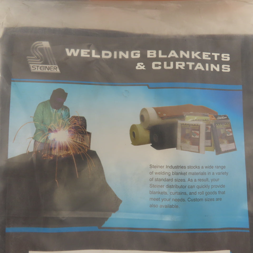 Steiner 322-6X6 Tinted Transparent Vinyl 14 mil. Flame Retardant Curtain 6' x 6'