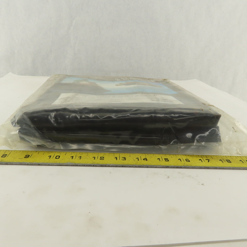 Steiner 322-6X6 Tinted Transparent Vinyl 14 mil. Flame Retardant Curtain 6' x 6'